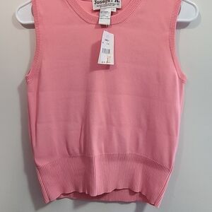 Joseph A Pink Sleeveless Top Size Large NWT Vintage